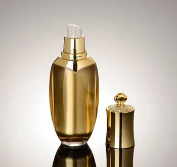 

2017 New 100pcs Crown bottle 50ML acrylic high grade cosmetic bottle