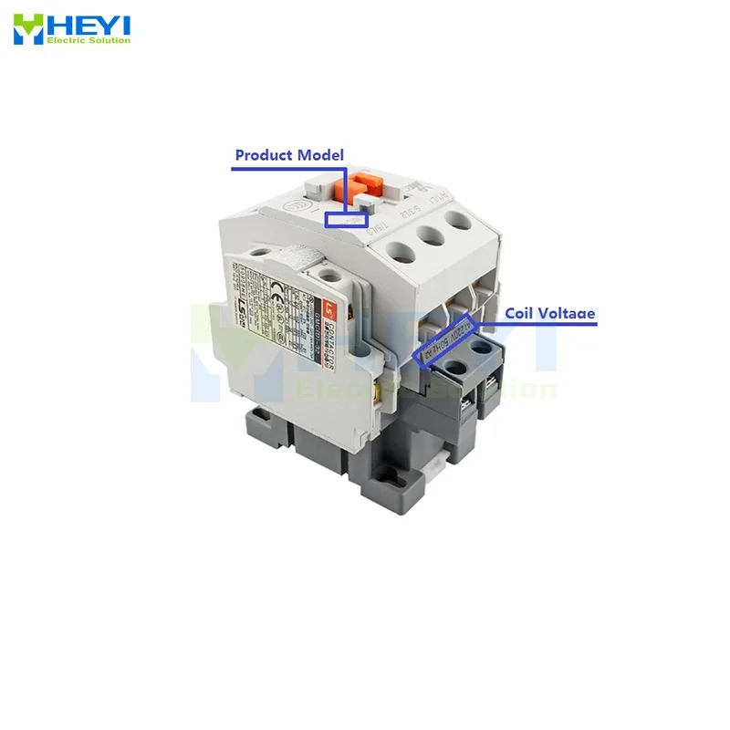 GMC-50 Types of Contactor Three Pole Protect Power Circuit 24V 36V 48V 110V 220V 380V for AC Motor Insulate