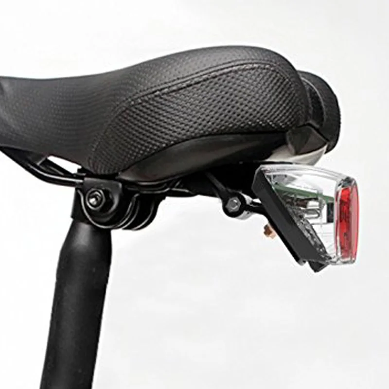 Водонепроницаемый красный светодиодный светильник на солнечных батареях для велосипеда, задний Задний защитный светильник-320 градусов видимый диапазон