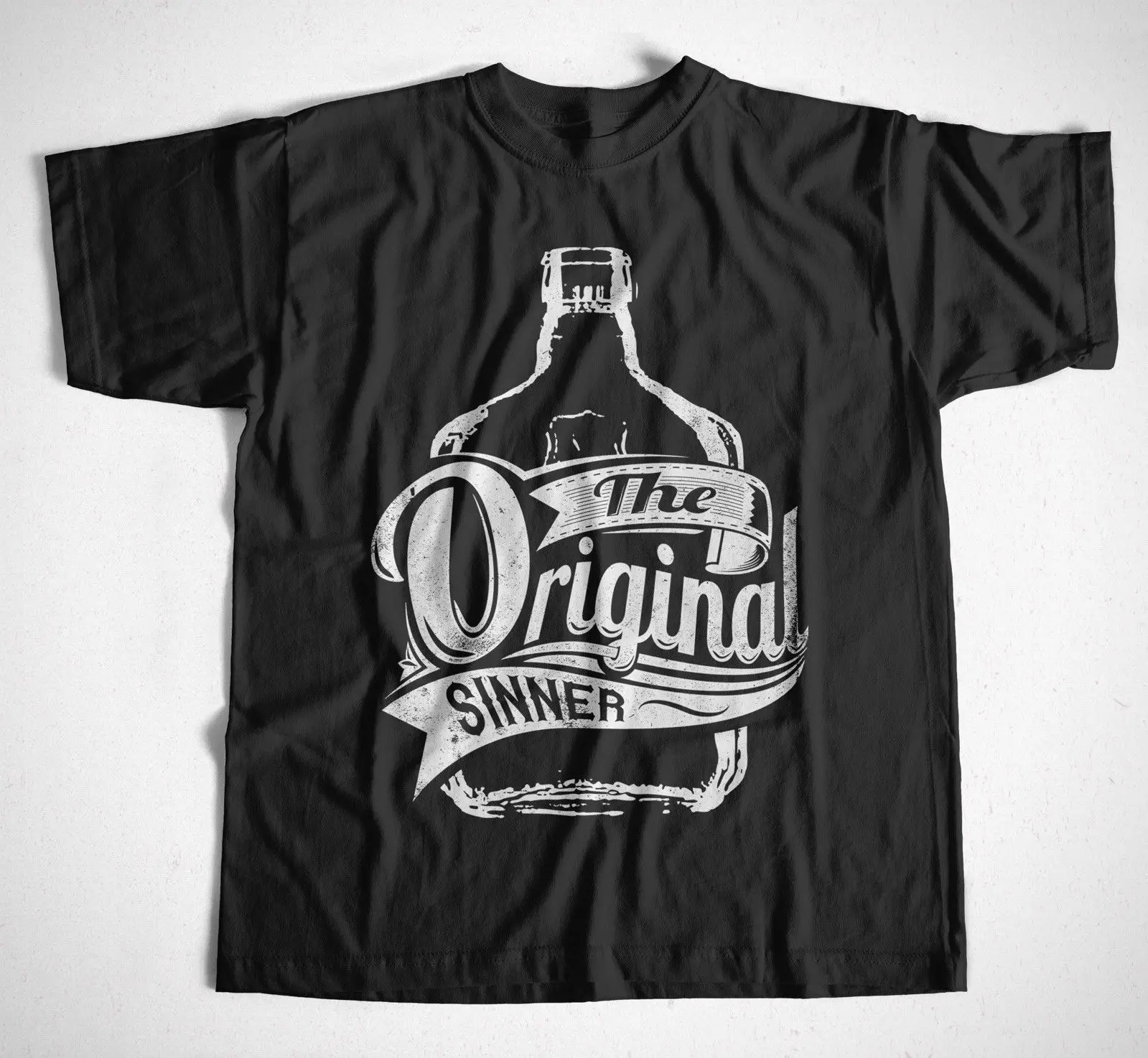 #*Cheap Newest 2019 Men #039;S Fashion  T Shirt 1183 S 4XL Tequila Gold Silver Party Alkohol Vodka Whisky Gin Streetwear Summer Style