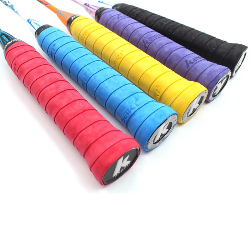 10 قطعة/الوحدة كاواساكي ماركة X29 overgrip التنس مضرب على قبضة المضادة للانزلاق الريشة الشريط اليد الجافة العصابة جودة عالية