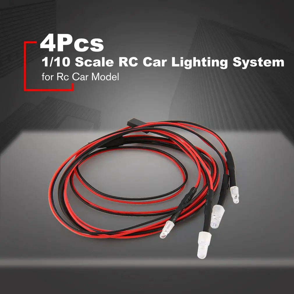 

Metal Steel Rear Bumper Headlamps Headlights Led Light for 1/10 Taxxas TRX-4 RC Off-road Crawler Car Spare Parts Accessories