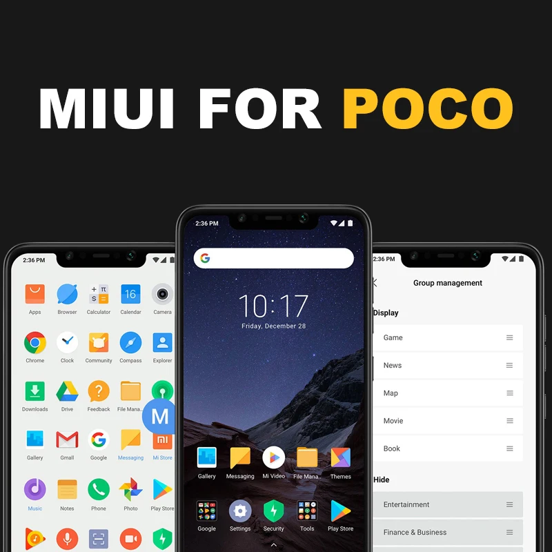 Global Version Xiaomi Pocophone F1 Phone Poco F1 6GB 128GB Snapdragon 845 Octa Core Liquid Cool 6.1