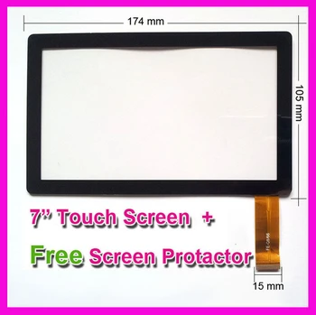 

Free Film + New 7" Quantum Axis QS-1001 / D-PAD Q88 Tablet touch screen panel Digitizer Glass Sensor Replacement Free Shippi