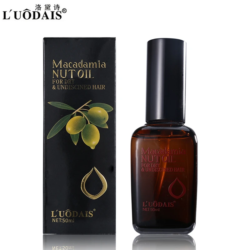 

LUODAIS Brand Hair Care Hair & Scalp Treatment 100% Pure Moroccan Argan Oil Macadamia Nut Oil for Dry and Damaged Hair