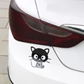 12 5 11CM Lovely Cat Kitten Car Stickers Car Styling Lovely Cartoon Car Decal Car body