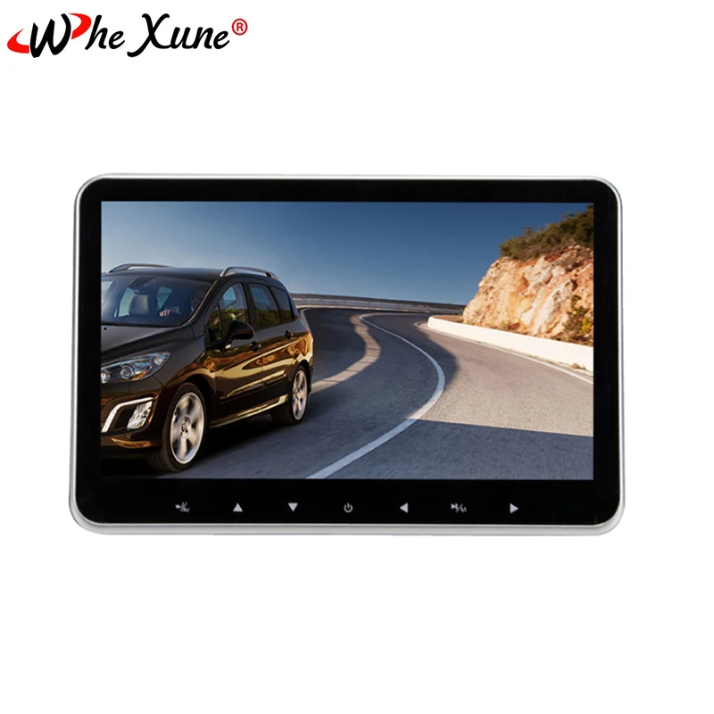 

WHEXUNE Car Headrest Monitor 10.2 inch Ultra-thin Back Hanging ,Car Entertainment system,USB,HDMI Audio/Video,TV Tuner,FM 1080P