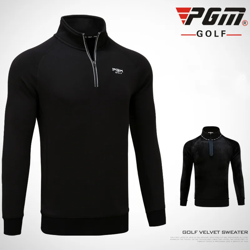 

2018 New Arrival PGM Golf Apparel Men's Long Sleeved T-shirt Autumn Winter Warm Clothes Padded Clothes Team Can Be Customized