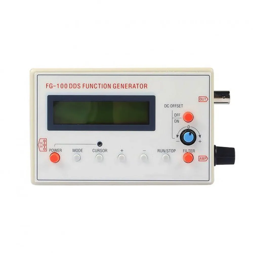 Бесплатная доставка FG-100 DDS Function1Hz-500 кГц