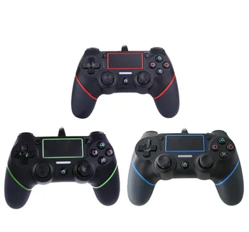 

USB Wired Controller For PS4 Playstation Dualshock Sony Gamepads Joystick Joypad Controle Multiple Vibration for PC Computer