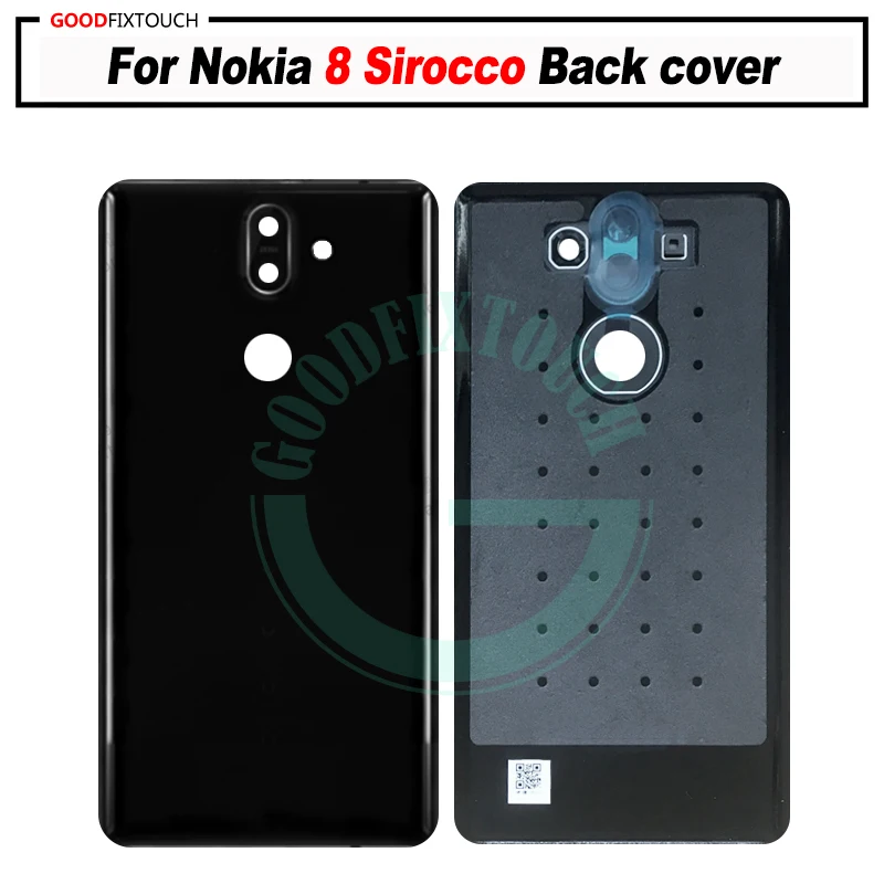 Качество AAA для nokia 8 Sirocco задняя крышка Крышка батареи задняя крышка корпус дверь для nokia 8 S nokia 8 Sirocco задняя крышка