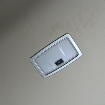 

ABS Chrome Rear Row Roof Reading Light Frame Cover Trim For Lexus RX200T 450h 2016 1pc Car Styling