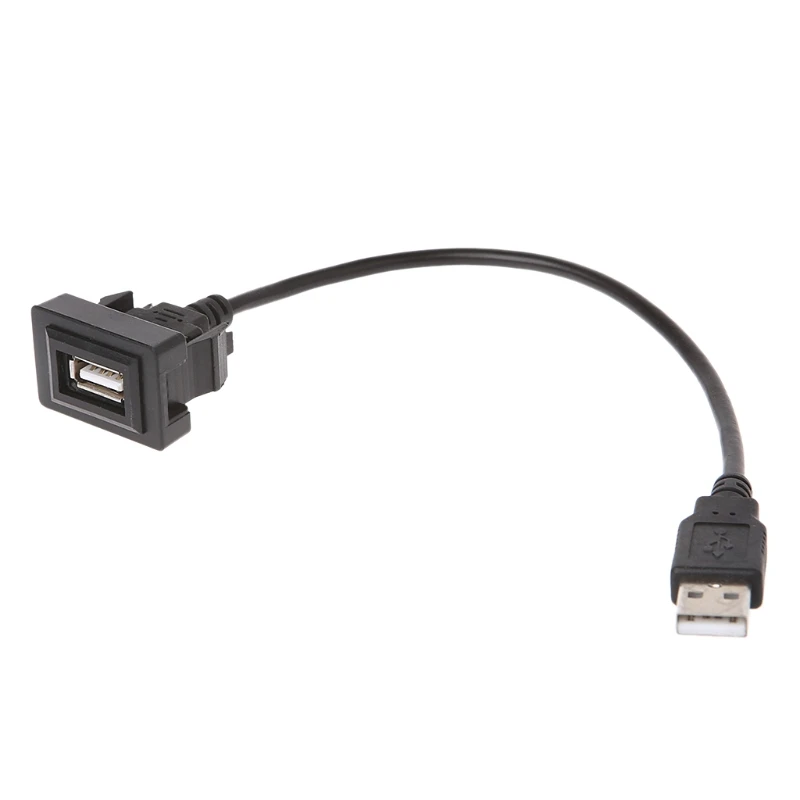 OOTDTY Авто 12-24 В AUX USB порт кабель адаптер провод usb Зарядка адаптер для Toyota VIGO/Vios/Corolla