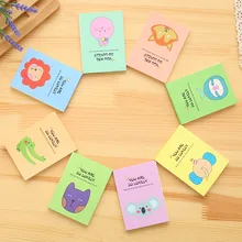 1 упаковка Горячая рай для животных льва лисы мягкая обложка мини записная книжка Дневник карманный блокнот рекламный подарок канцелярские принадлежности E0396