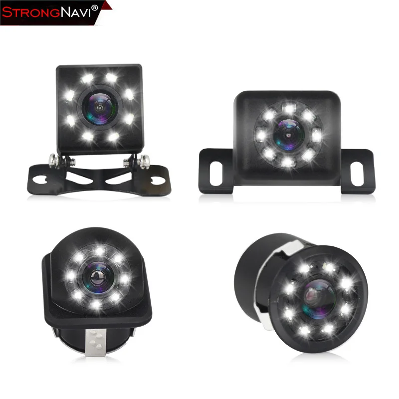 

8 LED Car Rear View Camera 170 Degree HD Video Night Vision Reversing Auto Parking Monitor CCD Waterproof