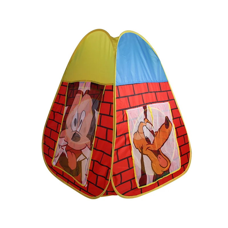 Играть дома Микки Маус детские подарки крытый Открытый игрушки складной тент палатку детей Детские игрушки пул