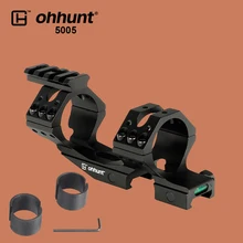 Ohhunt охотничий прицел 30 мм до 35 мм офсетные кольца bi-направление Пикатинни крепления с 21 мм бесплатно Поплавковый рельс для прицел
