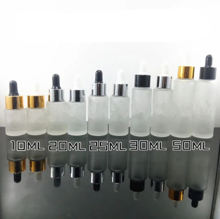 Download 2018 New 295pcs 10ml Frosted Glass Essential Oil Bottle Empty Glass Dropper Vials Dropper Bottle ...