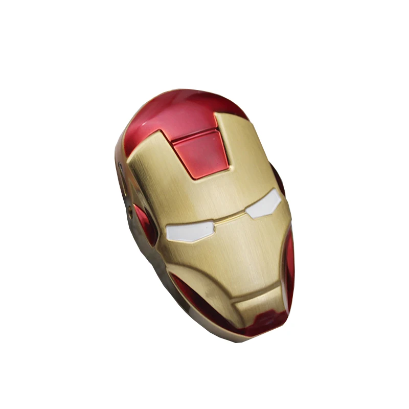 

Mini Iron Man Windproof Lighter USB Charging Electronic Lighter Windproof Plasma Arc Cigar Lighter With Bright Light