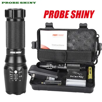 

HOT!!! G700 X800 LED Zoom Military Grade Tactical Flashlight Battery Shadowhawk Free Shipping #NO17