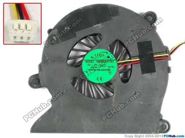 

ADDA AB0805HX-TE3 M7X DC 5V 0.40A Server Cooler Fan