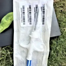 100 шт./лот 134,2 кГц ISO FDX-B животных собак 1,4*8 мм ПЭТ микрочипы шприц-транспондер для животных Id имплантируемый шприц инжектор