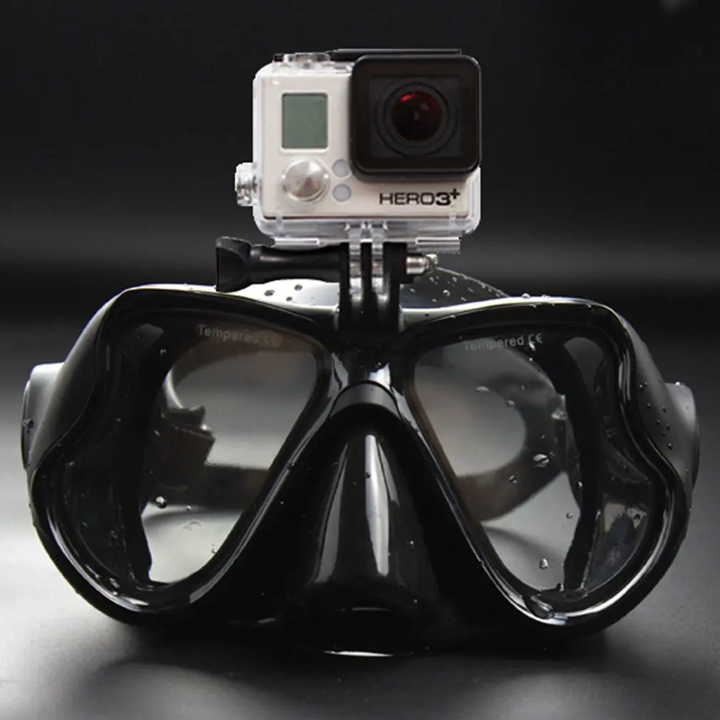 

16.8*8.7cm Adult Seal Waterproof Shockproof Underwater Camera Anti Fog Diving Mask Snorkel Swimming Goggles for GoPro