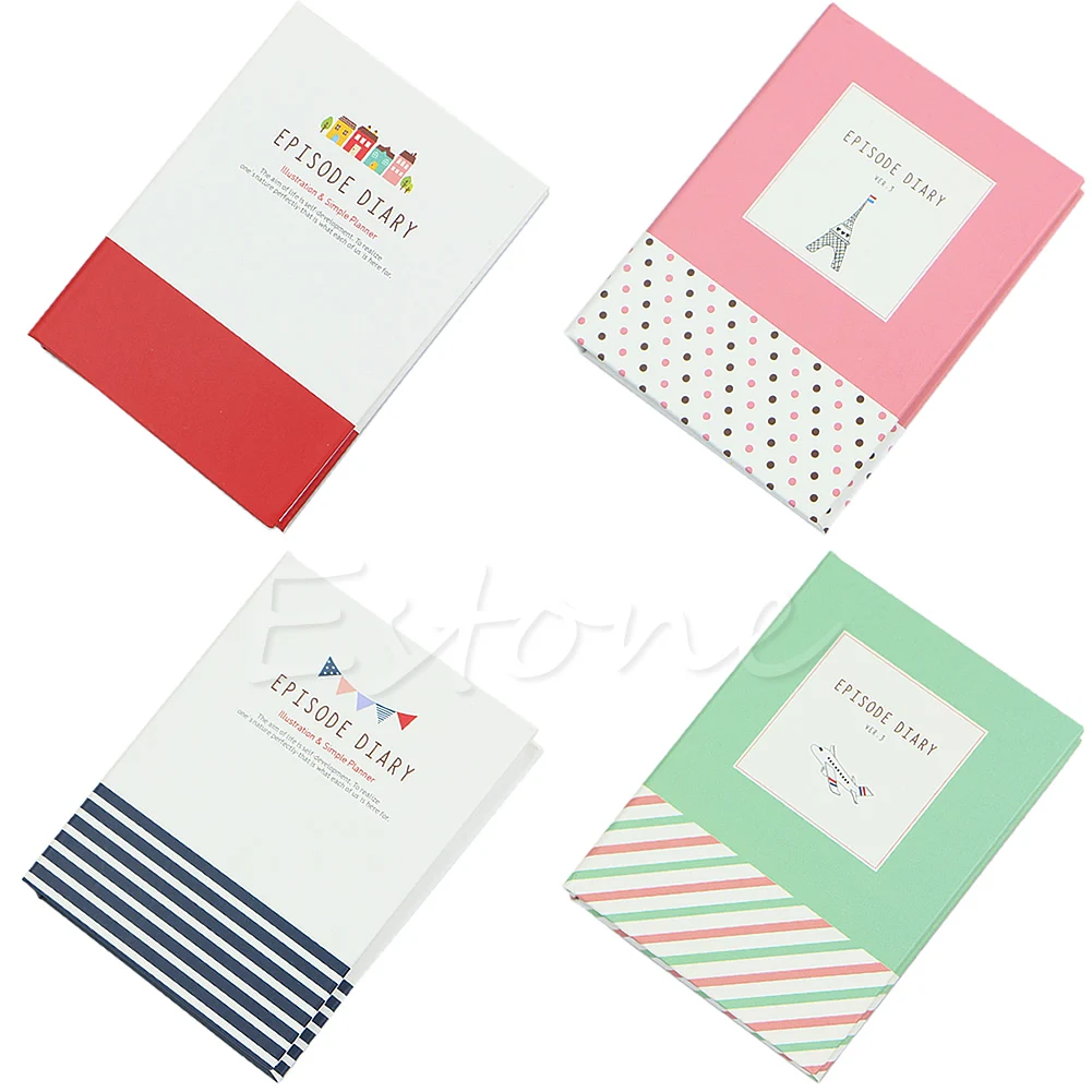 

New Creative Hardcover Memo Pad Notepad Sticky Notes Kawaii Stationery