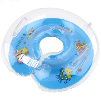 

New Infant Inflatable Swimming Neck Circle Baby Swimming pool Ring Float Swimtrainer Infant Swim Accessories