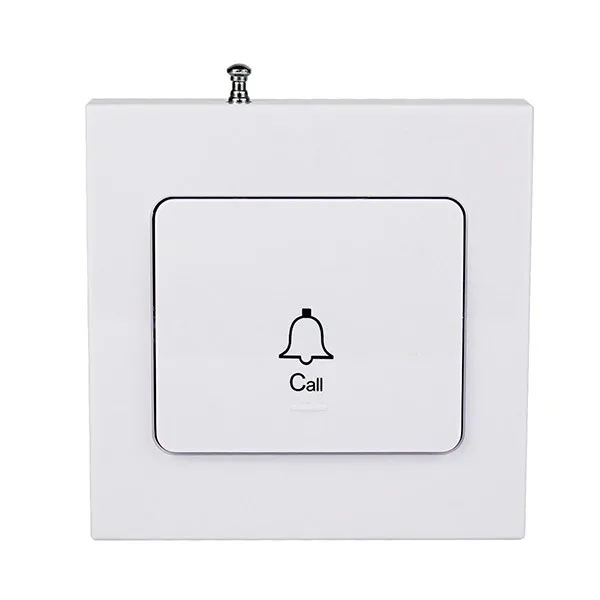 

Wireless Calling Bell Pager Call Button Transmitter Calling System for Patient the Elderly 433MHz