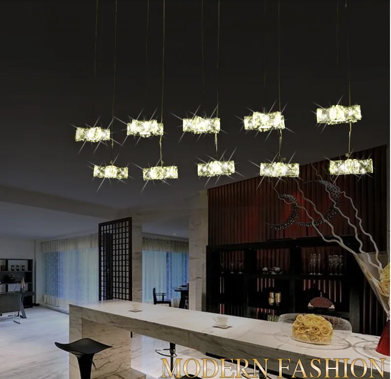 2015 Cheap price Modern crystal hanging chandeliers for restaurant
