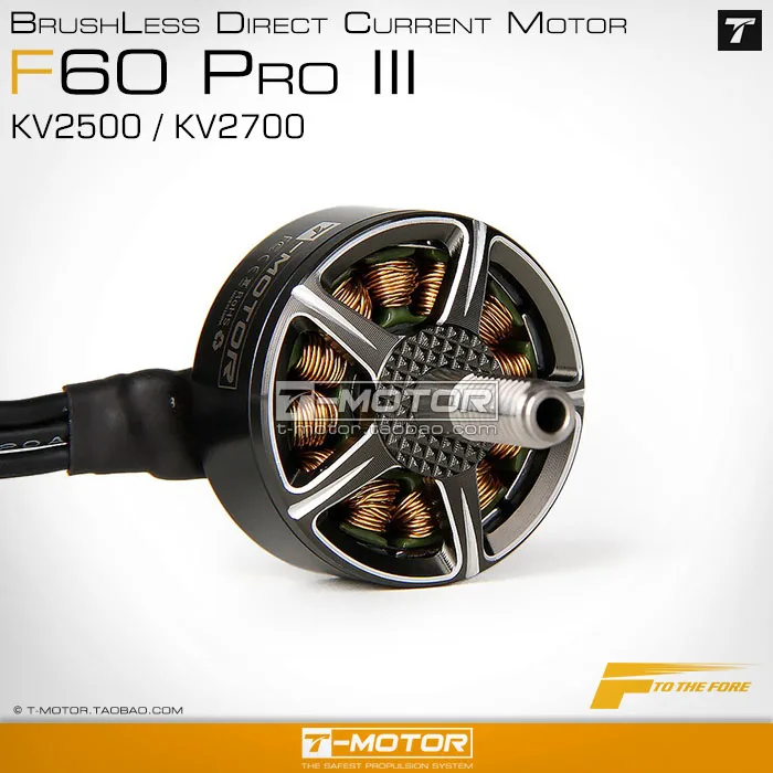 Новое поступление T-motor Tmotor F60 PRO III 2207 1750/2500/кв бесщеточный Электрический двигатель для гоночного дрона FPV рама для фристайла