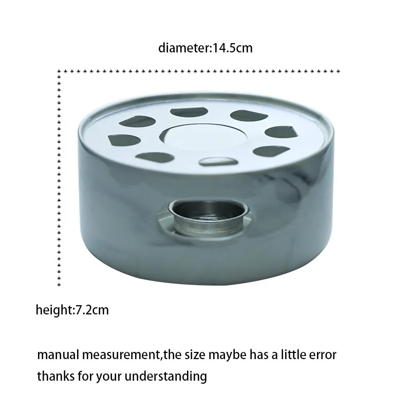Креативный теплый чайный набор для подогрева керамика гранит текстура свечной обогреватель/Китайский кунг-фу чайный сервиз аксессуары держатель чайника нагревательная база