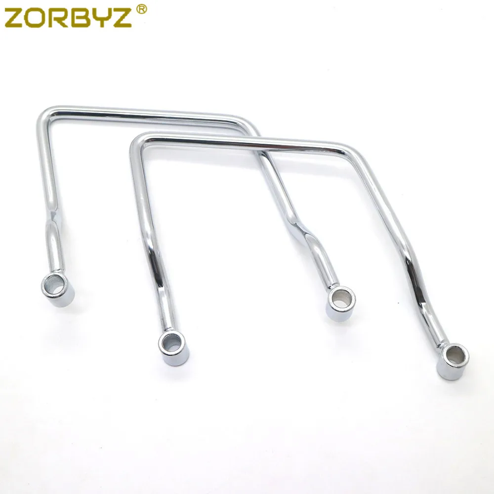 Motorcycle 15cm Saddle bag Support Bar Mount Bracket For Kawasaki Vulcan 800