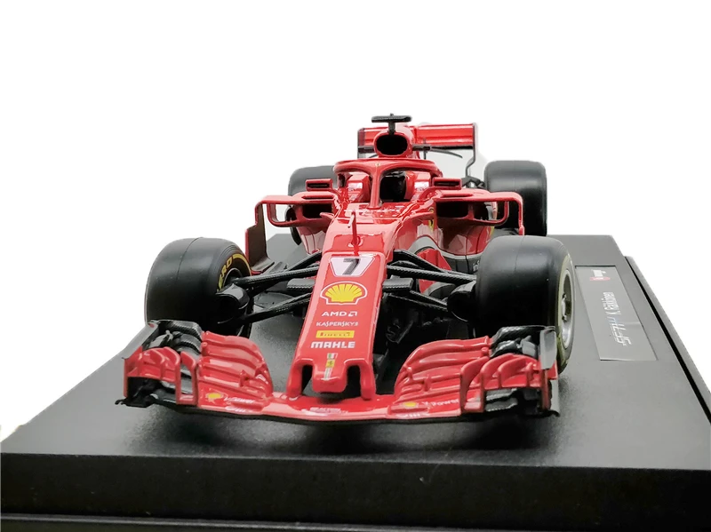 BBurago 1:18 F1 2018 SF71H Formula One литья под давлением модели гоночный автомобиль