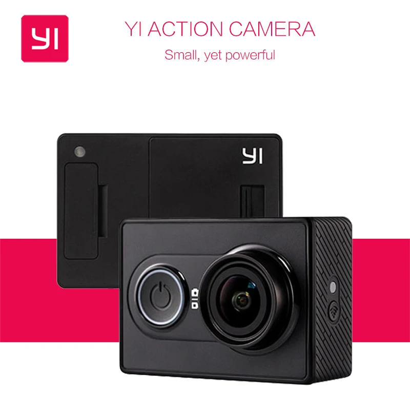 Международная версия Yi 1080 P действие Камера Xiaoyi Ambarella A7 Bluetooth 2 К WI FI Спорт с