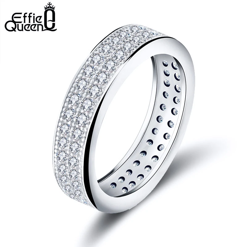 Женское кольцо из нержавеющей стали с цирконом DR121|eternity ring|fashion jewelry ringjewelry rings |
