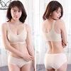 Queenral Sexy Underwear Set Seamless Push Up Bra Set Wire Free Padded Women Lingerie Set Comfortable Anti-light Bra And Panty 3