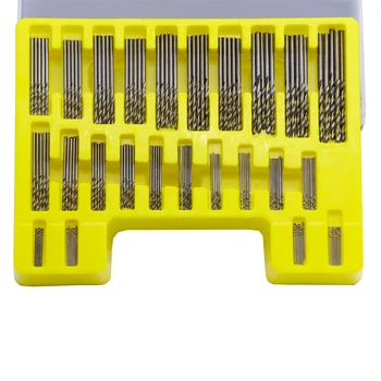 

Yalku Mini Twist Drill Bits 150 In 1 Power Tools HSS Metal Drilling Tool Box Drill Bits Set Micro Twist Bit Kit High Speed Steel