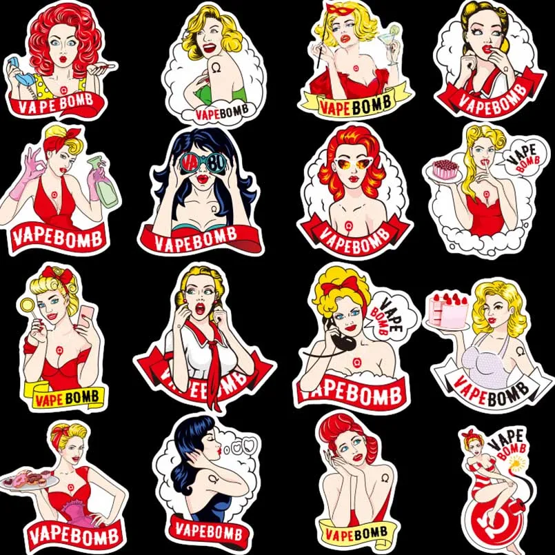 32pcs beauty&beer personality 3D stickers on laptop Bag beauty&beer Waterproof skateboard DIY Funny Sticker Toys For Children 32pcs beauty&beer personality 3D stickers on laptop Bag beauty&beer Waterproof skateboard DIY Funny Sticker Toys For Children