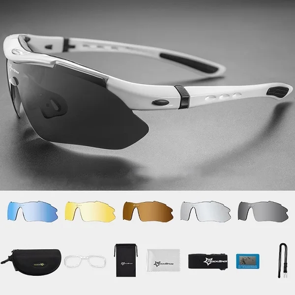 Мужские и женские спортивные очки для верховой езды, поляризационные, с защитой от УФ-лучей, защитные очки для ПК - Цвет: LKPG0004