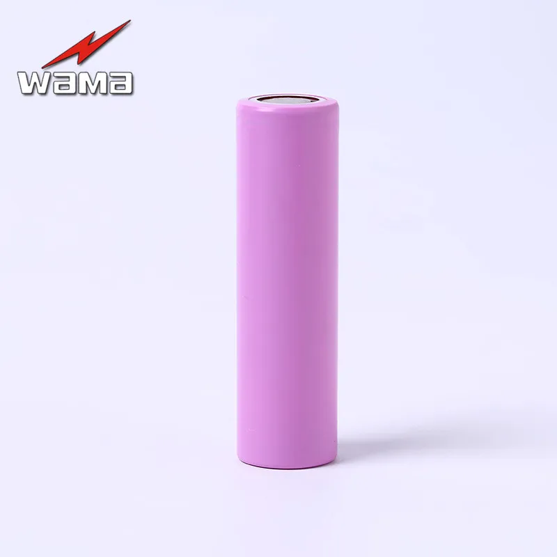 1x Wama 18650 Аккумуляторы с реальной емкостью 2600 мАч li-ion 3 7 в перезаряжаемый