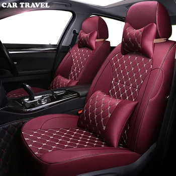 

CAR TRAVEL Custom Cloth car seat cover for mitsubishi pajero 4 2 sport outlander xl asx accessories lancer car seats styling