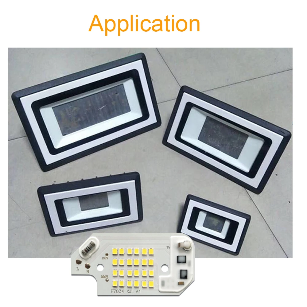 Светодиодный прожектор SMD 100 Вт 50 30 20 10 AC220 в|Светодиодные чипы| |