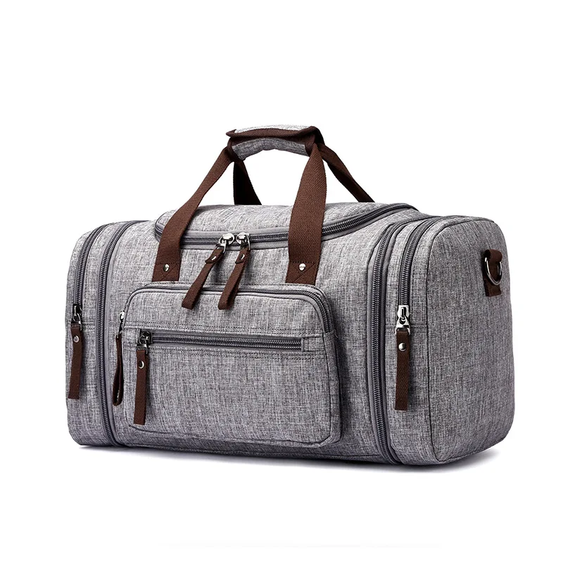 Для мужчин холст путешествия чемодан для мужской путешествия вещевой сумки большой ёмкость унисекс Досуг Сумка выходные