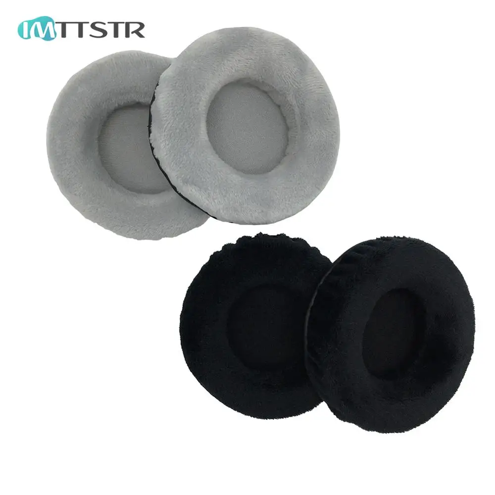 IMTTSTR 1 Pair of Velvet leather Ear Pads earpads earmuff Replacement for Corsair Raptor HS40 7.1 USB Gaming HS 40 Headphones