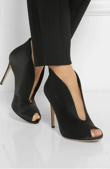 Pompes Hauts Mariage Ouvert Noir grey Talons Mariée Blanc white Black red Sandales Pour Partie À black Femmes Bout Dames Sexy Sitletto De Parti Chaussures x1XUqvF
