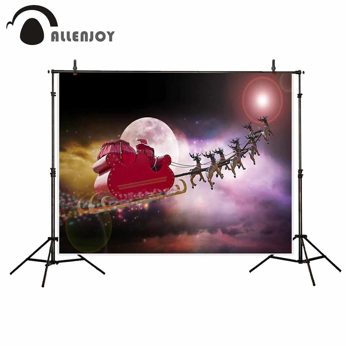 Allenjoy фон для фотосъемки новорожденных ночь красивый новый год Луна Лось