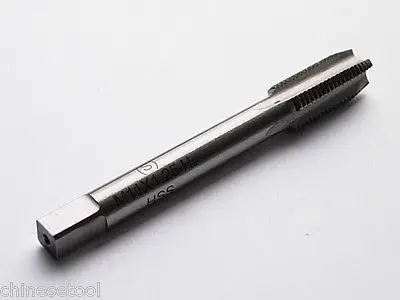11mm M11 x 1.0 1pcs Metric Right Spiral Flute Tap - H2 HSS Threading Tools
