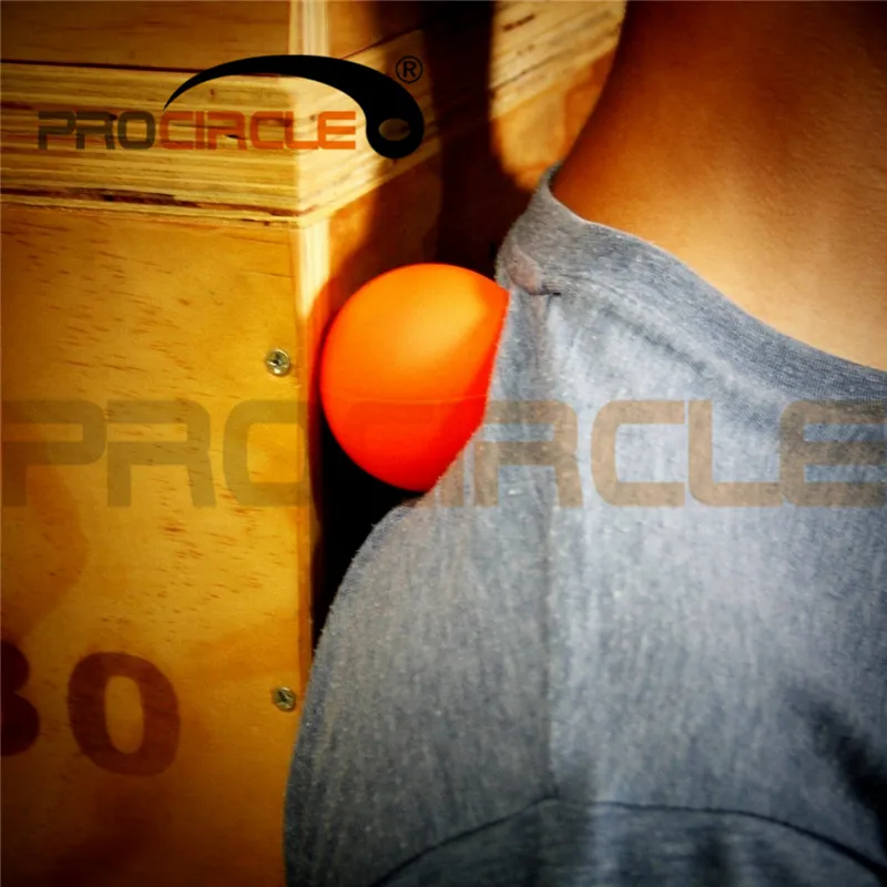 Лазерный релаксатор диаметром 64 мм 100% дюйма|lacrosse ball|rubber hockeyfitness massage ball |